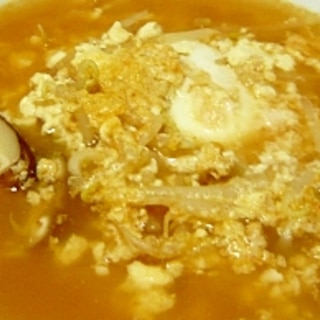 卵入りチゲスープ